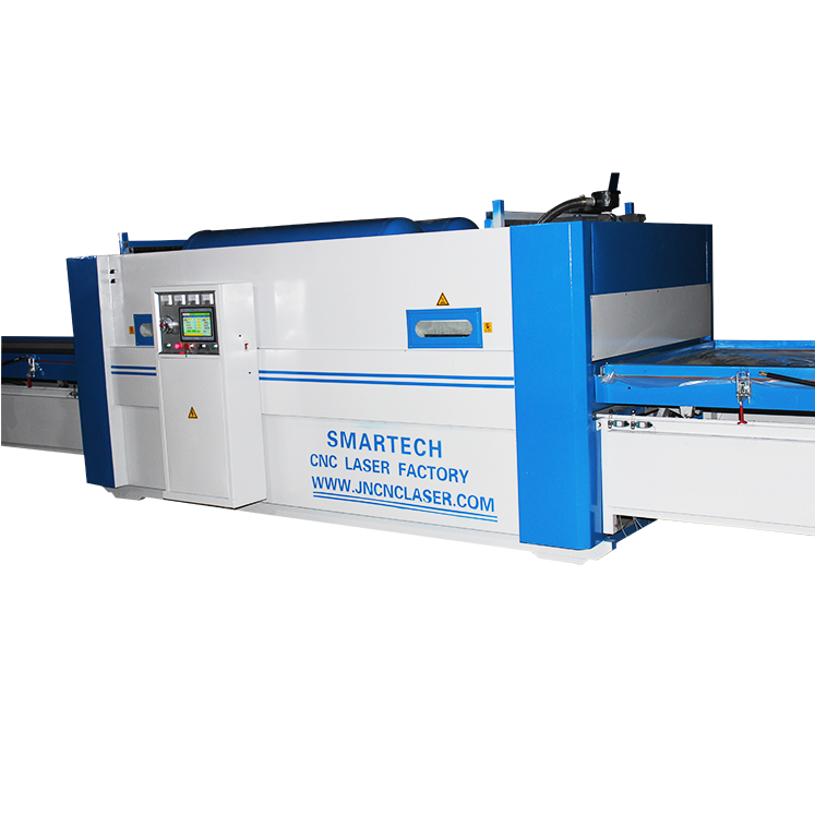 PVC Film Vacuum Membrane Press Machine in China For Woodworking Doors Cabinets Closets