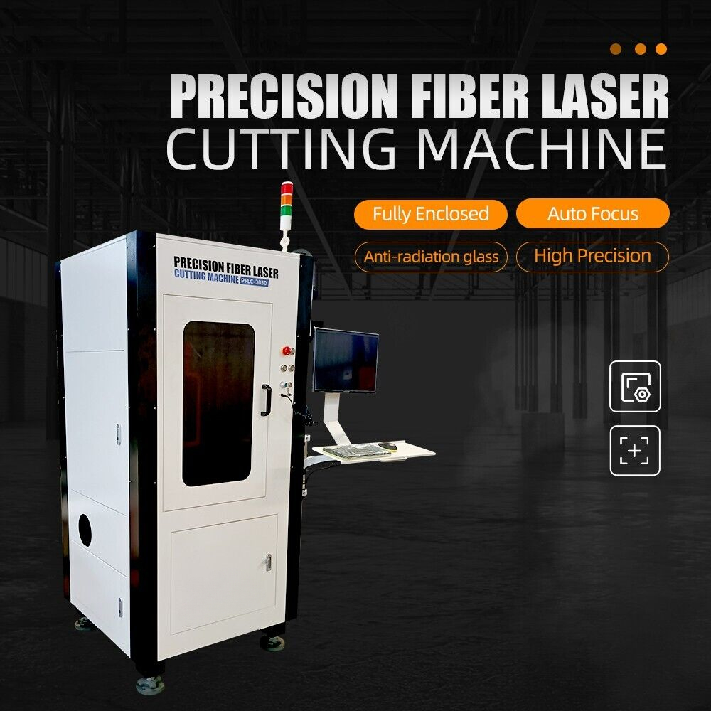 Precision Laser Cutter Metal Sheet Laser Cutting Machine 1500W Raycus 300*300mm