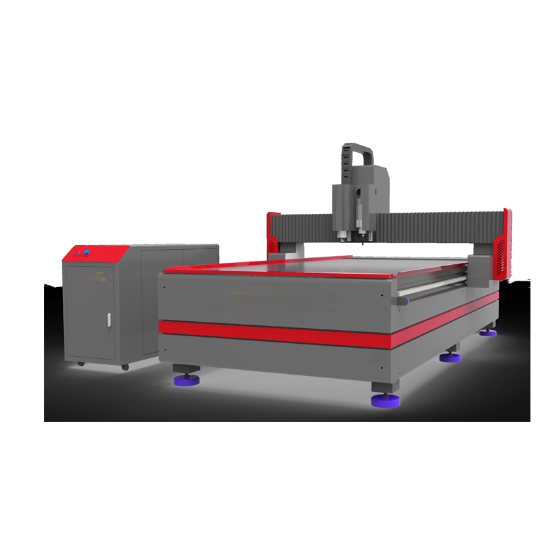 cnc router with Camera CCD Oscillating Knife Spindle cutting cnc router 1325 for cutting signs milling solid wood aluminum