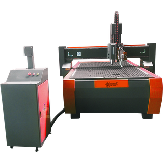 Combinations of Cnc Router with Ccd Camera Registration System/oscillating Knife Heads 4x8 Feet