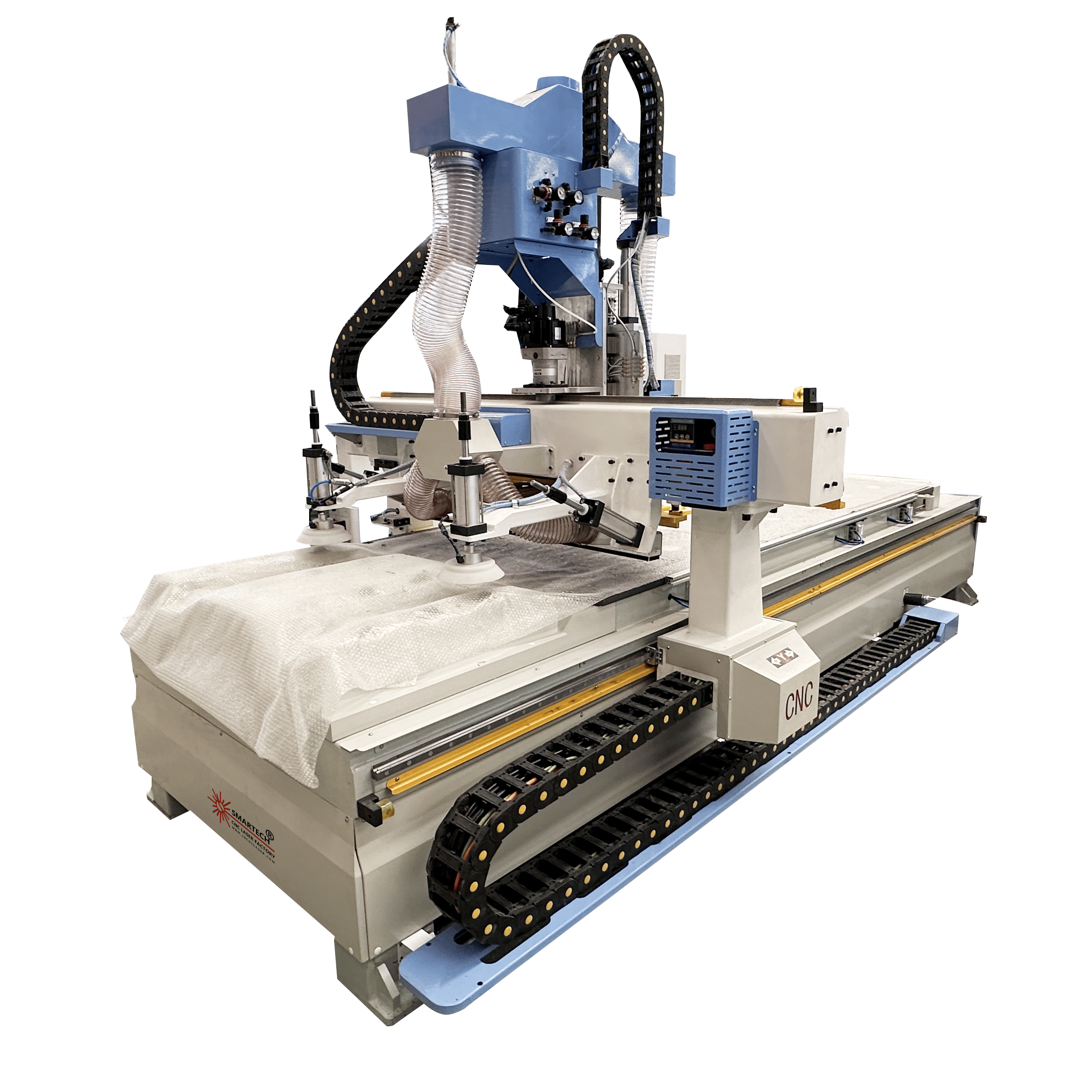 Industrial ATC CNC Cutting Machine for Wood Aluminum Automatic Tool Change CNC Router for Precision Woodworking Metal Fabrication