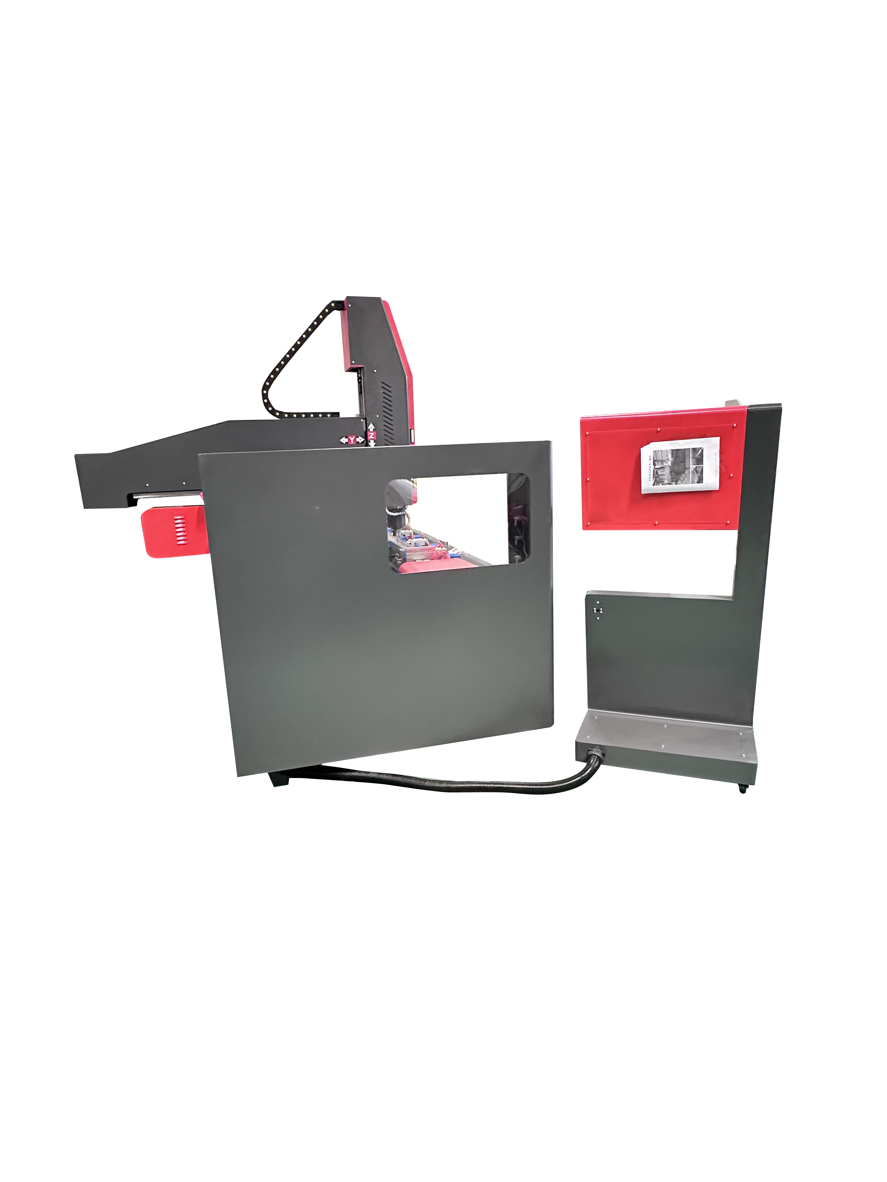 CNC Aluminum Profile Saw Machining Center for or Window Frames, Extrusions Custom Cuts with Precision CNC Machine for Aluminum