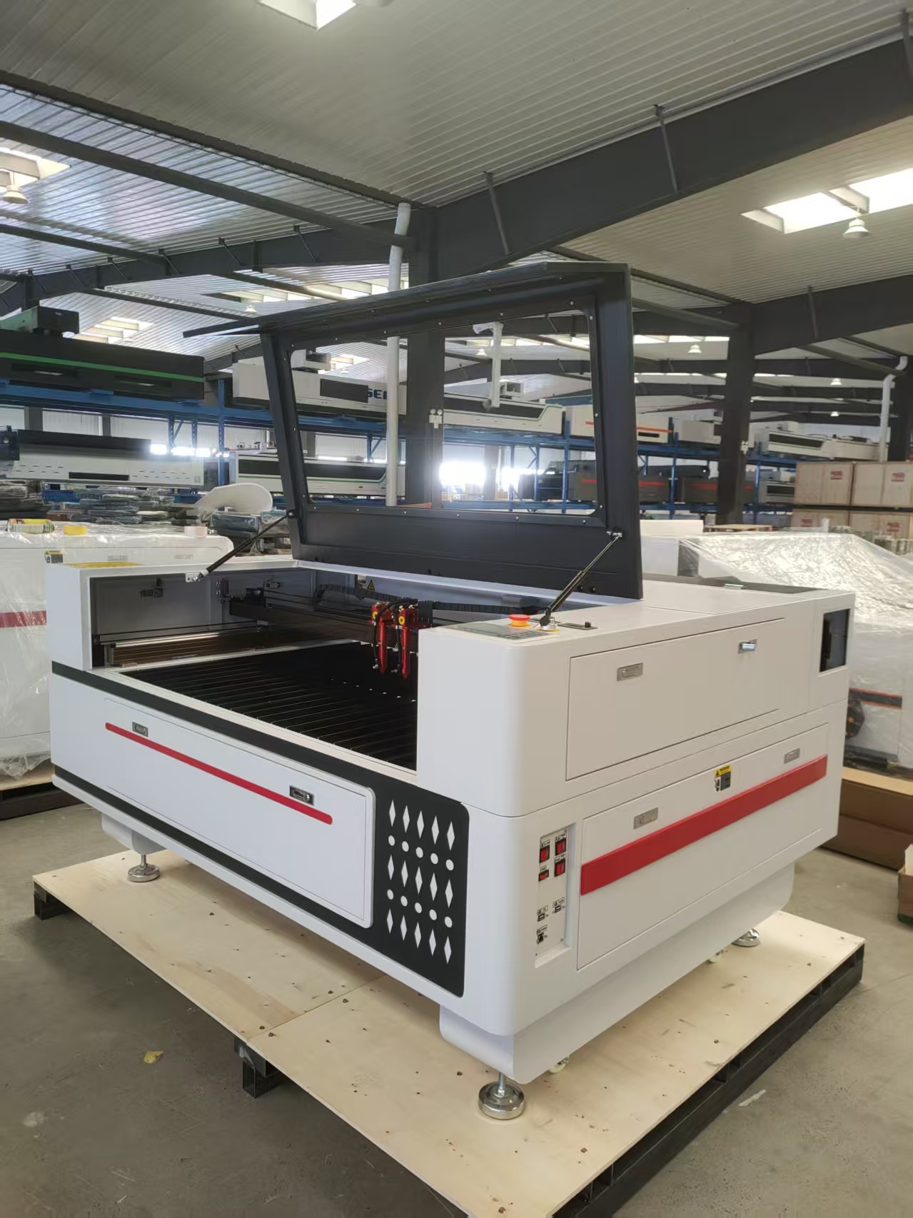 RECI 100W 400*600mm Co2 Laser Cutter RUIDA Engraver Cutting Machine with Rotary