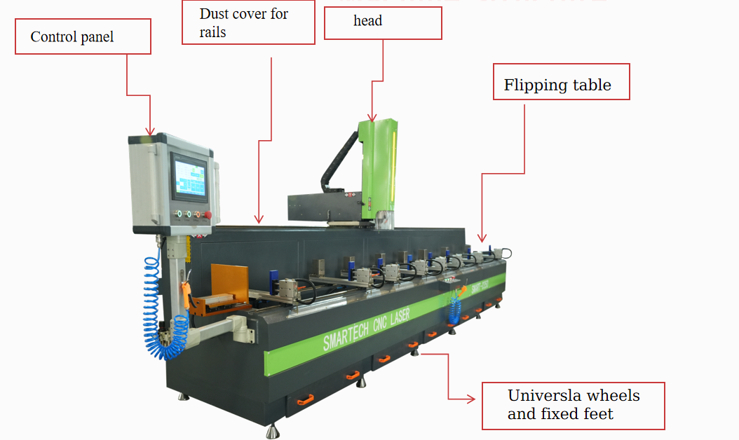 CNC Drilling Milling Machine11