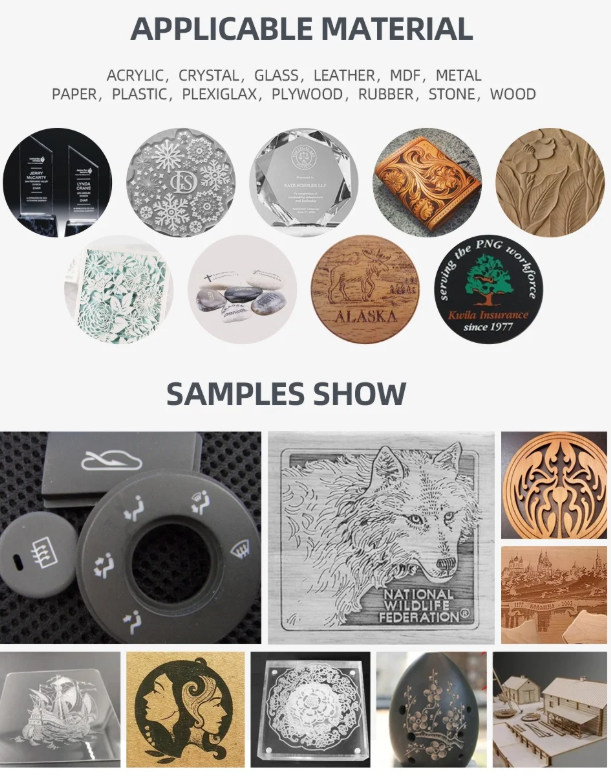 What You Can Do with A CO2 Laser Cutting Engraving Machine ?