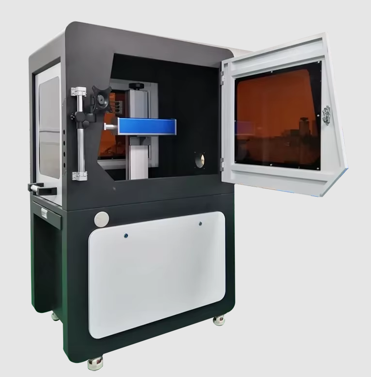 50w 60w 100w Raycus 3d Dynamic Focusing Fiber Laser Color Marker Marking Machines System for Bangles Gold Silver Jewelry Metal