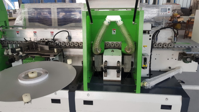 Fully Automatic Edge Banding Machine with Servo Motor & Auto Feeder &Professional Woodworking Equipment