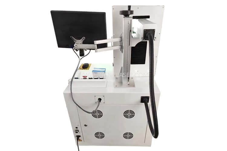 50 Watt Fiber Laser Deep Engraving Machine For Metal Engraving
