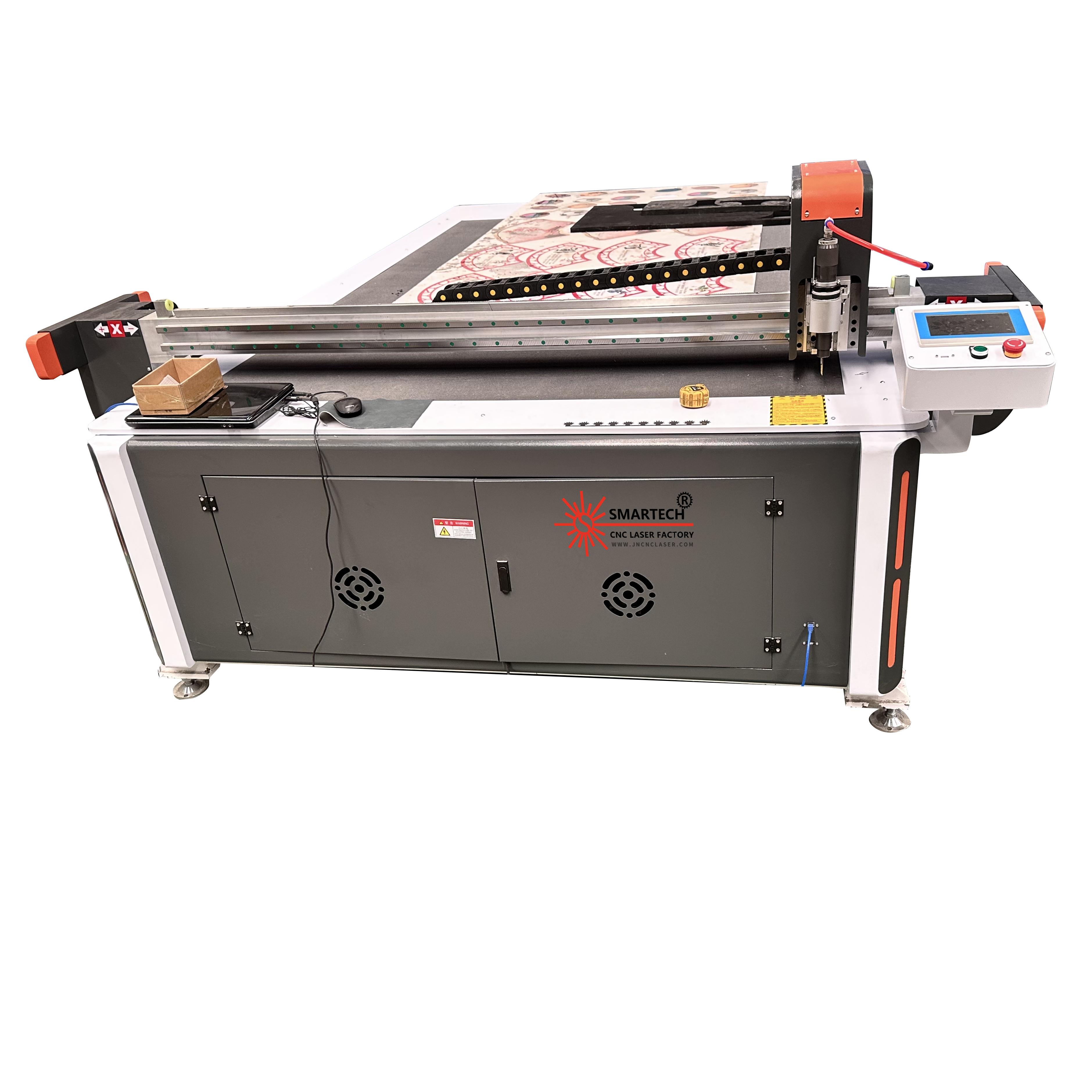 Digital Cutting Machine for Vinyl, Fabric Paper – Automatic Precision Cutter with Laser Guide Wireless Control