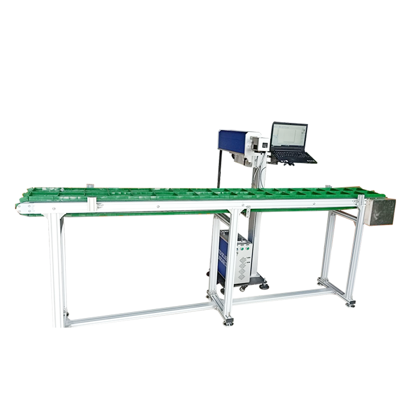 Flying CO2 Laser Marking Machine For Oyster Shells Production Line