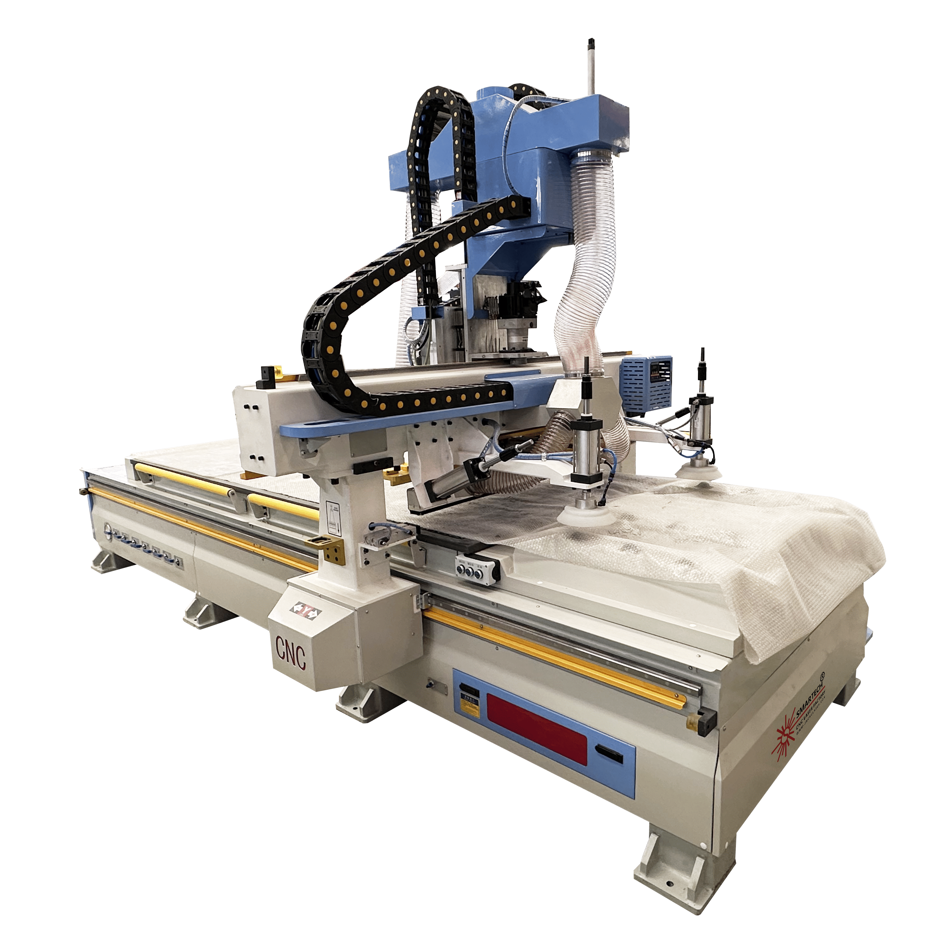 Industrial ATC CNC Cutting Machine for Wood Aluminum Automatic Tool Change CNC Router for Precision Woodworking Metal Fabrication
