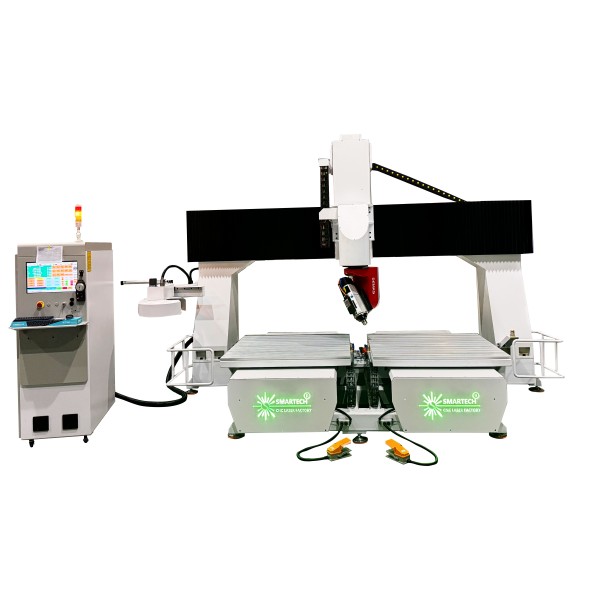 5 Axis CNC Router Machine for Complex 3D Wood Carving