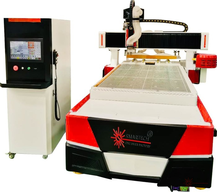  5'x10' Woodworking CNC Router with Automatic Disc Tools Changer 