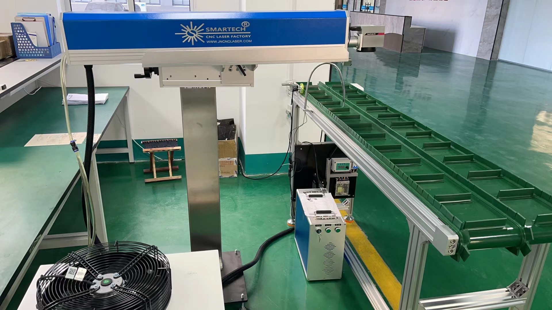 flying laser marking machine