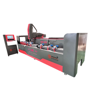 CNC Aluminum Profile Saw Machining Center for or Window Frames, Extrusions Custom Cuts with Precision CNC Machine for Aluminum