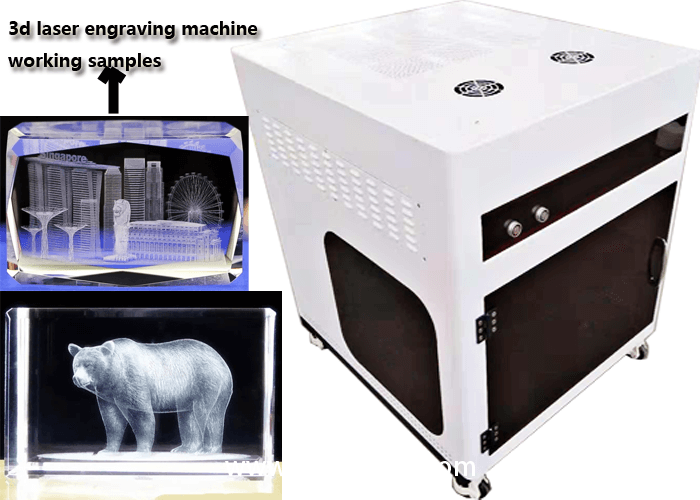 2d/3d crystal laser engraving machine