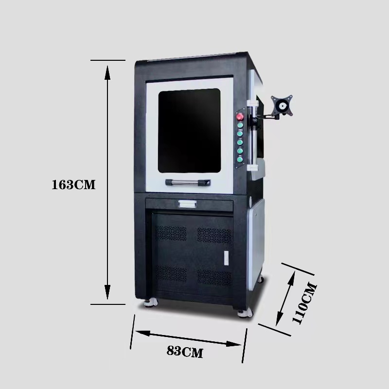 50w 60w 100w Raycus 3d Dynamic Focusing Fiber Laser Color Marker Marking Machines System for Bangles Gold Silver Jewelry Metal