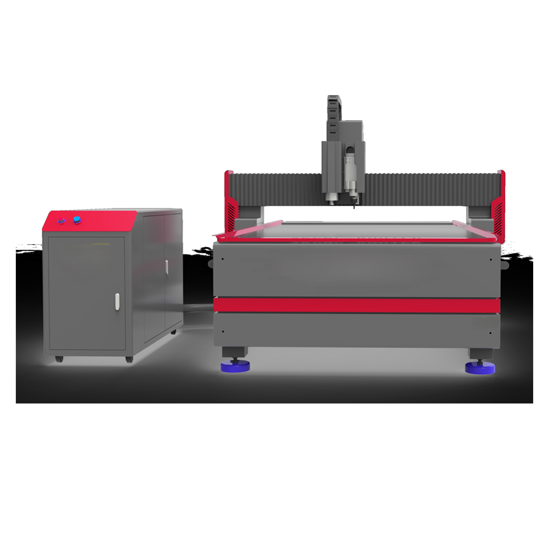 cnc router with Camera CCD Oscillating Knife Spindle cutting cnc router 1325 for cutting signs milling solid wood aluminum