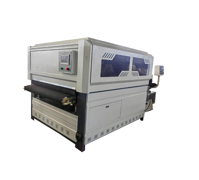 Wood Edge and Panel Polishing Machine with Curved Surface Processing | Automatic Wood Sanding and Finishing System