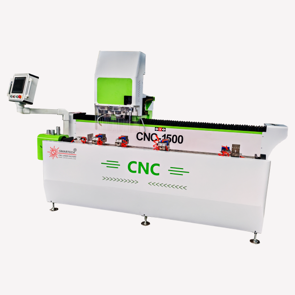 4-Axis 1500mm Travel CNC Machining Center with Drilling, Milling, and Tapping