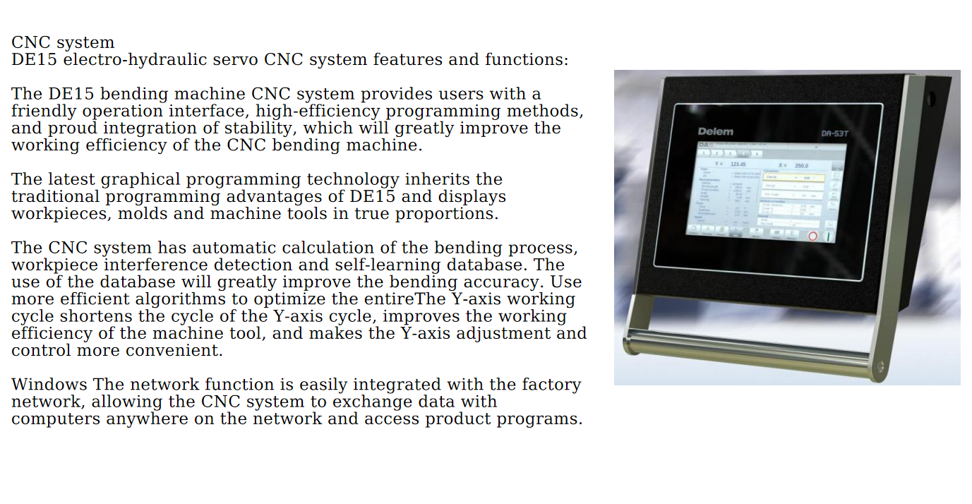 15bending machine smart 130t160t320003000