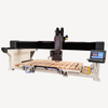 High Precision 5 Axis CNC Bridge Cutting Machine - Multi-Link Design for Advanced Stone Processing