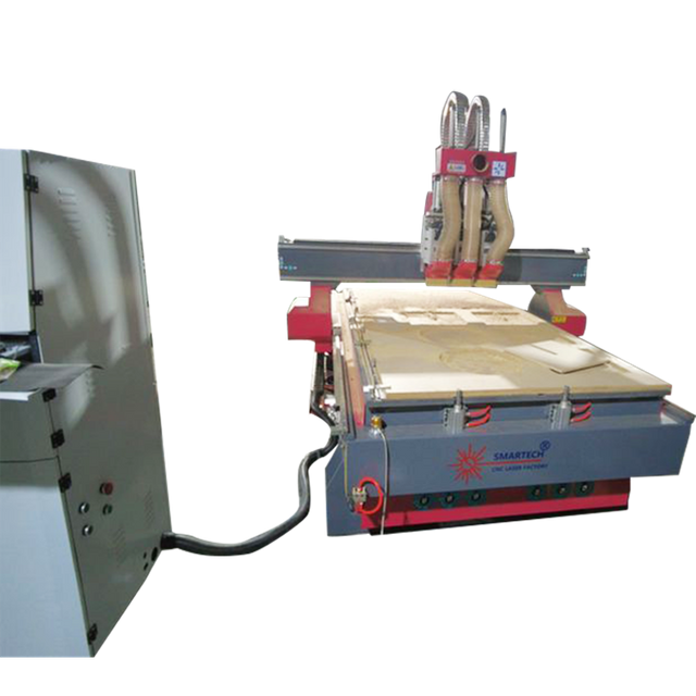 SMARTECH CNC ROUTERS Machine For Woodworking Cabinets Doors Furnitures Production