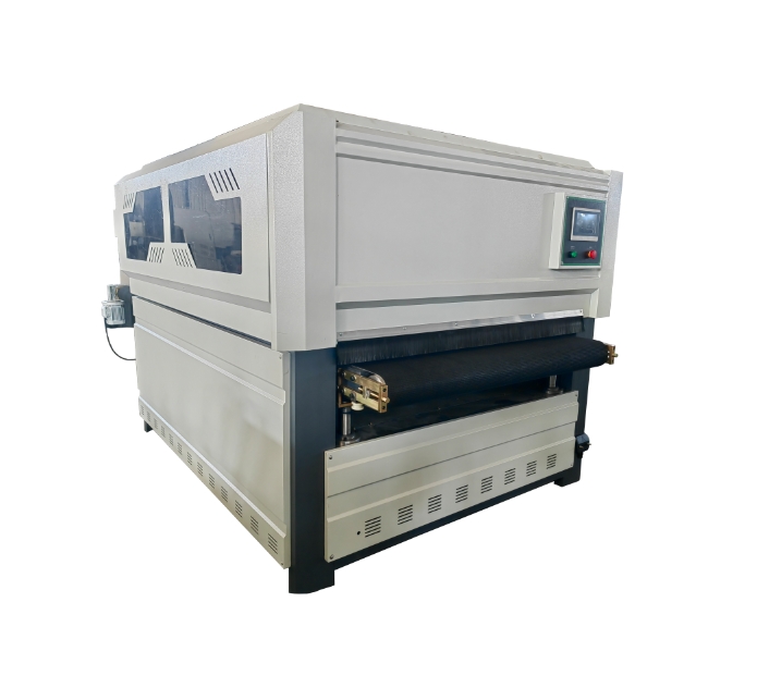 Wood Edge and Panel Polishing Machine with Curved Surface Processing | Automatic Wood Sanding and Finishing System