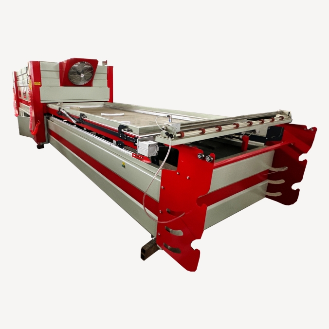 Fully Automatic Heated Vacuum Membrane Press Touch Screen Control Laminating Machine