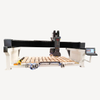 High Precision 5 Axis CNC Bridge Cutting Machine - Multi-Link Design for Advanced Stone Processing