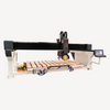High Precision 5 Axis CNC Bridge Cutting Machine - Multi-Link Design for Advanced Stone Processing