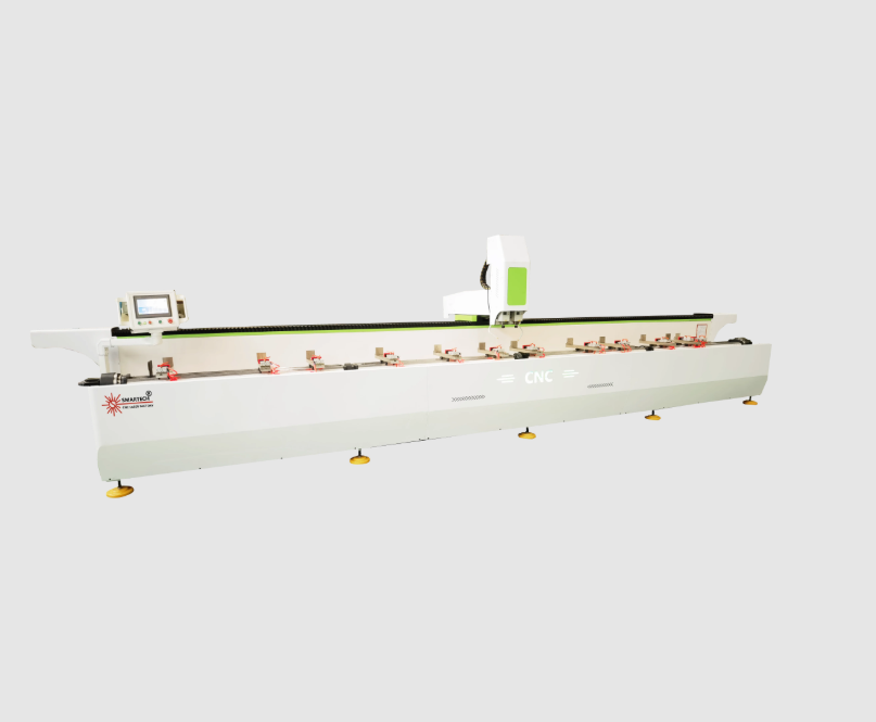 Super Long Customized Size CNC Milling Slotting Drilling Machine for Aluminum Doors Windows