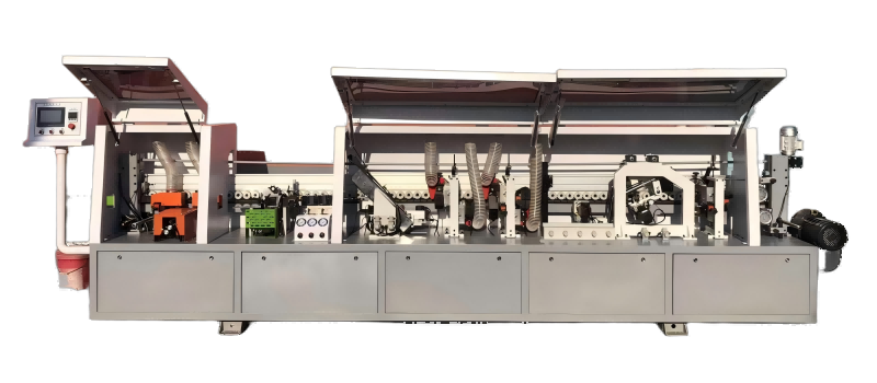 Fully Automatic Edge Banding Machine with Servo Motor & Auto Feeder &Professional Woodworking Equipment