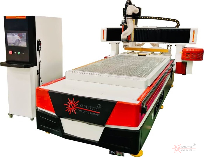  5'x10' Woodworking CNC Router with Automatic Disc Tools Changer 