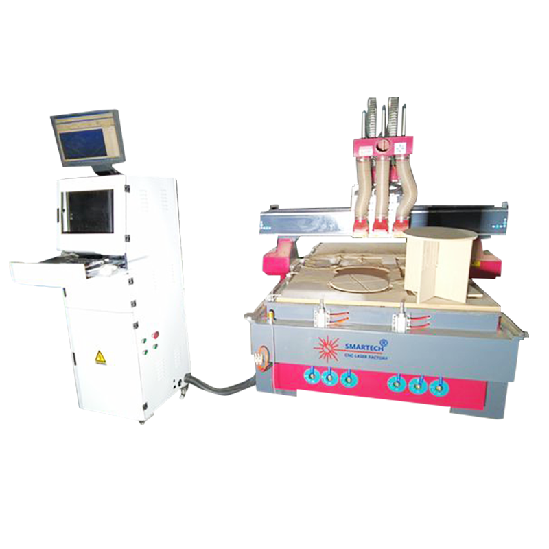 SMARTECH CNC ROUTERS Machine For Woodworking Doors Furnitures