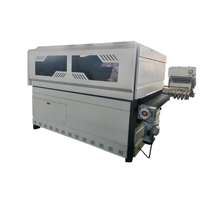Wood Edge and Panel Polishing Machine with Curved Surface Processing | Automatic Wood Sanding and Finishing System