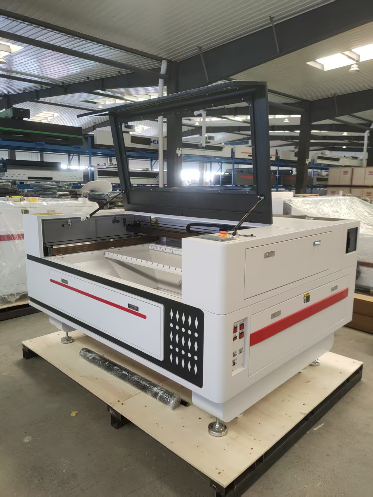 RECI 100W 400*600mm Co2 Laser Cutter RUIDA Engraver Cutting Machine with Rotary