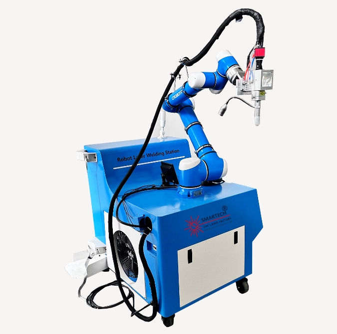 6-Axis High-Precision Fiber Laser Welding Robot Automated Robotic Welding System for Industrial Manufacturing