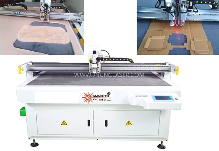 Laser Knife Cutting Machine for Leather Fabic