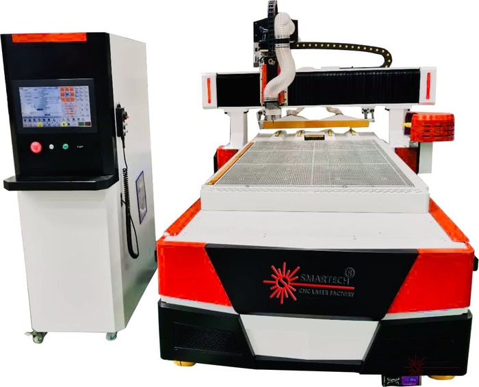  5'x10' Woodworking CNC Router with Automatic Disc Tools Changer 