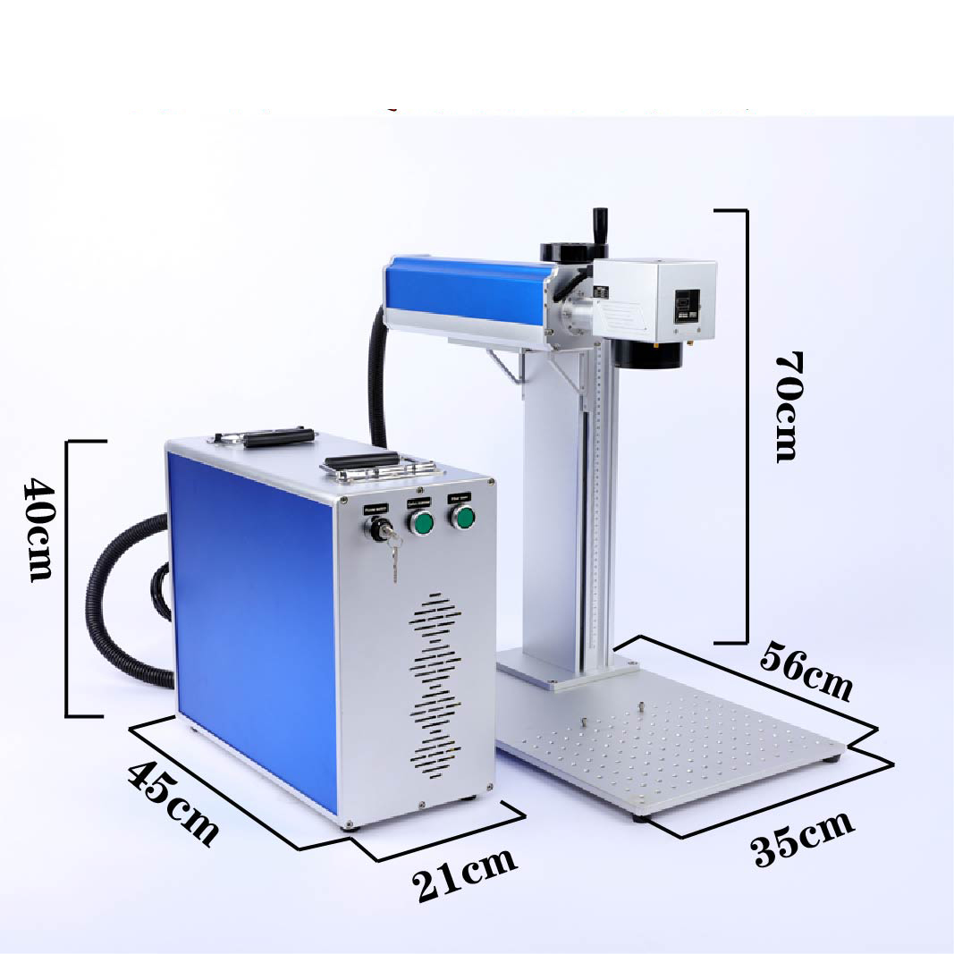 Smart Split Fiber Laser Marking Machine 20W 30W 50W 60W 100 W Best Price
