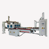 Automatic 4-Sided Edge Groove Saw for Wooden Doors High-Speed Door Profiling Trimming Machine