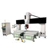 5 Axis CNC Router Machine for Complex 3D Wood Carving