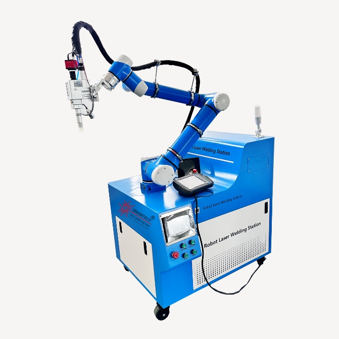 6-Axis High-Precision Fiber Laser Welding Robot Automated Robotic Welding System for Industrial Manufacturing
