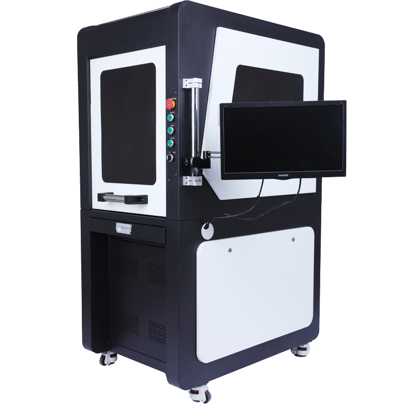 New Arrival Best Enclosed Cover FIber Laser Marking Engraving Etching Machine For Metal Nonmetal