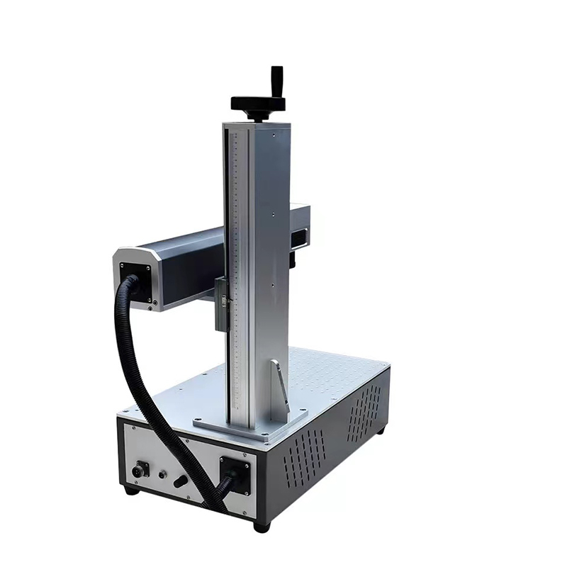 Portable Fiber Laser Marking Machine Mini 20w 30w50w Metal Cabinet Smart Color Fiber Laser Marking Machine