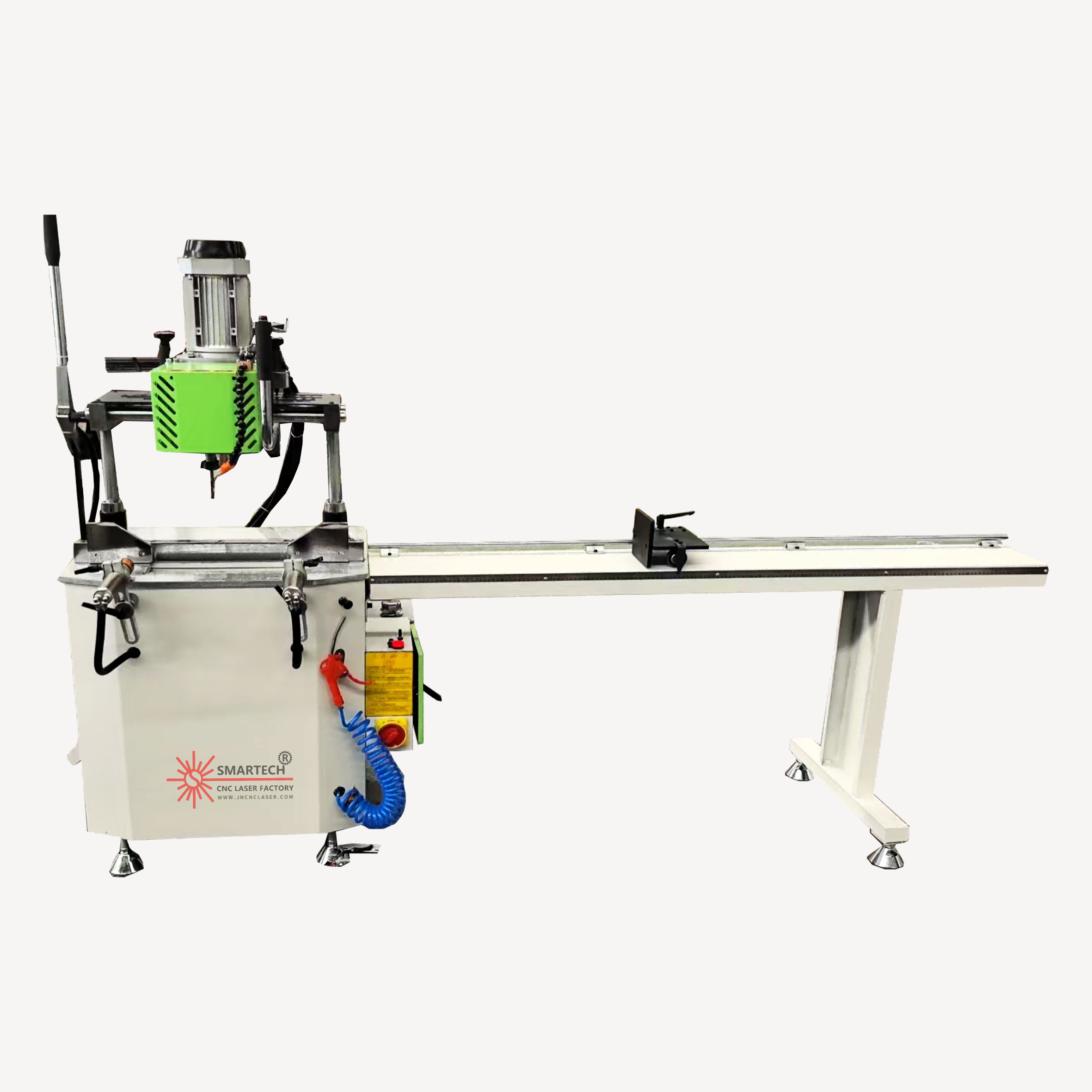 Aluminum Door Window CNC Copy Milling Machine with Precision Lock Hole Drilling