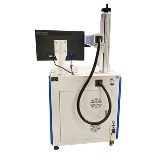 50W MAX Fiber Laser Marking Machine Metal marking and cutting rotary axis SAFE