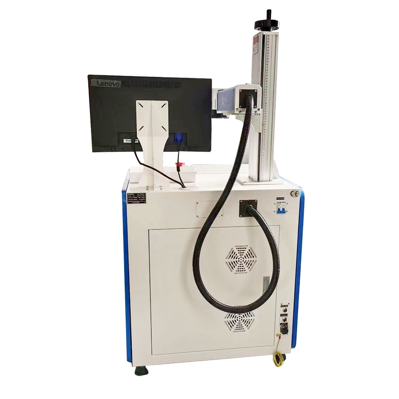 50W MAX Fiber Laser Marking Machine Metal marking and cutting rotary axis SAFE