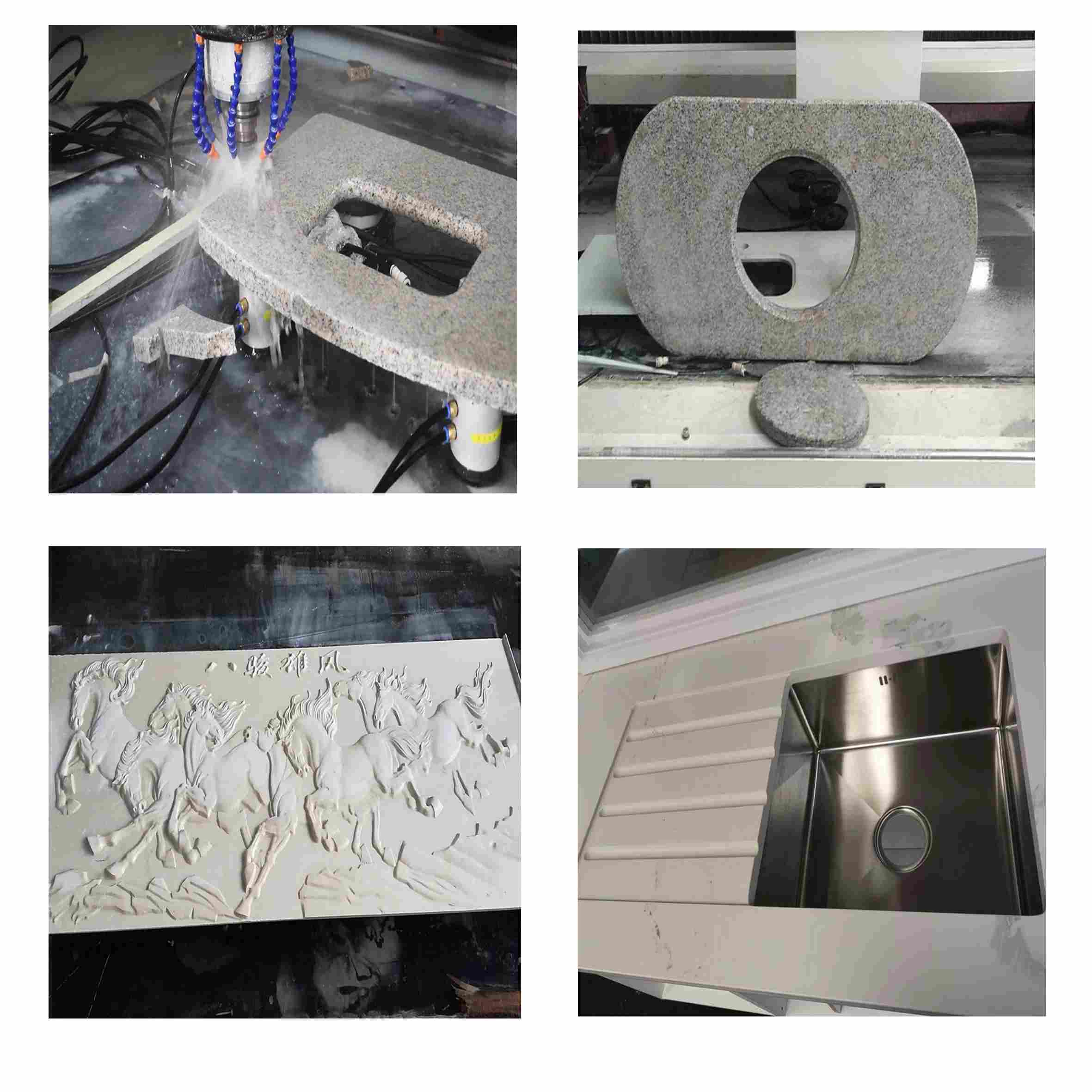 8ATC Marble CNC Router For Quartz